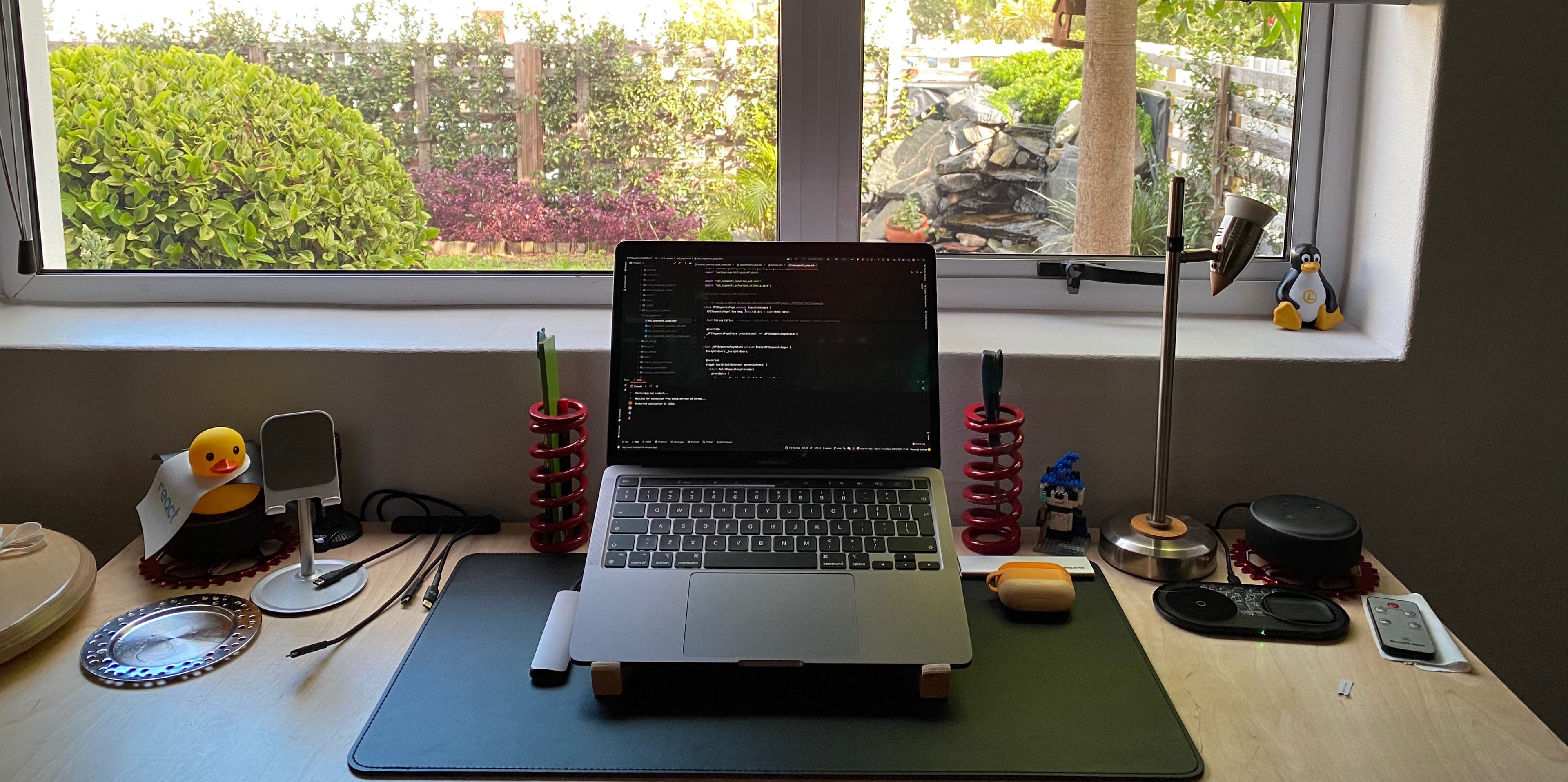 Working from home works for me…