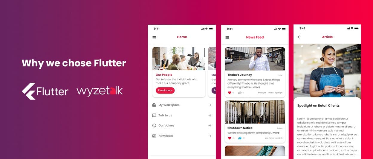 Why we chose Flutter